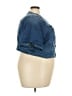 Torrid Blue Denim Jacket Size 4X Plus (4) - photo 4