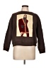 Zara Graphic Brown Sweatshirt Size L - photo 1