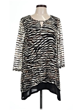Dana Buchman 3/4 Sleeve Top (view 1)