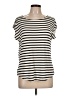 Green Envelope Ivory Short Sleeve Top Size L - photo 1