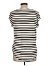 Green Envelope Ivory Short Sleeve Top Size L - photo 2