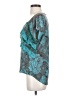 Language Los Angeles Teal Short Sleeve Top Size S - photo 5