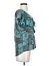 Language Los Angeles Teal Short Sleeve Top Size S - photo 4