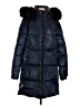 DKNY 100% Polyester Blue Coat Size S - photo 1