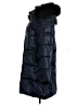 DKNY 100% Polyester Blue Coat Size S - photo 5