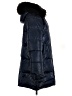 DKNY 100% Polyester Blue Coat Size S - photo 4