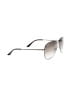 Salvatore Ferragamo Silver Brown Sunglasses One size - photo 1
