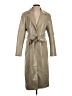 7 For All Mankind 100% Polyester Tan Trenchcoat Size XS (estimated) - photo 1