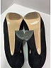Miu Miu 100% Suede Solid Black Heels Size EU 38 - photo 8
