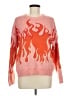 Aqua Blues Tie-dye Orange Pullover Sweater Size M - photo 1
