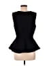 Halogen 100% Polyester Black Sleeveless Top Size Med Petite - photo 2