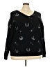 Star Wars 100% Acrylic Stars Black Pullover Sweater Size 3X - photo 1