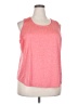 Tek Gear 100% Polyester Pink Active Tank Size 2X - photo 1