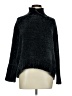 Cynthia Rowley 100% Polyester Black Turtleneck Sweater Size M - photo 1