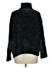 Cynthia Rowley 100% Polyester Black Turtleneck Sweater Size M - photo 2