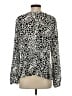 Ann Taylor LOFT 100% Polyester Ivory Long Sleeve Blouse Size 2 - photo 2