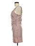 Shein 100% Polyester Solid Tan Cocktail Dress Size M - photo 5