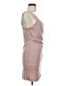 Shein 100% Polyester Solid Tan Cocktail Dress Size M - photo 4