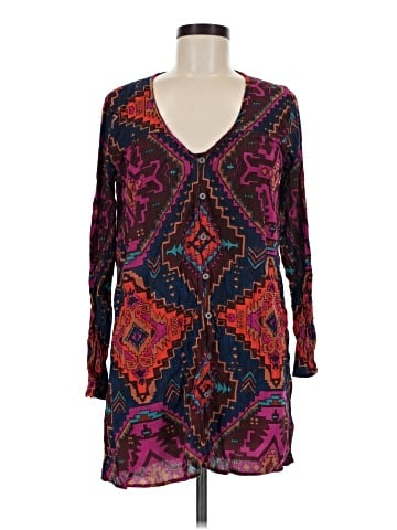 Billabong Long Sleeve Blouse (view 1)