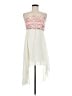 Almost Famous Ivory Cocktail Dress Size M - photo 1