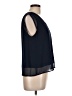 Assorted Brands 100% Polyester Black Sleeveless Blouse Size L - photo 4