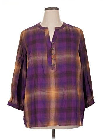 J.Jill 3/4 Sleeve Blouse (view 1)