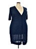 Torrid Blue Cardigan Size 3X Plus (3) - photo 1