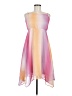 H&M 100% Polyester Tie-dye Pink Cocktail Dress Size 8 - photo 1