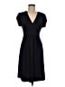 Merona Solid Black Casual Dress Size M - photo 1