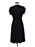 Merona Solid Black Casual Dress Size M - photo 2