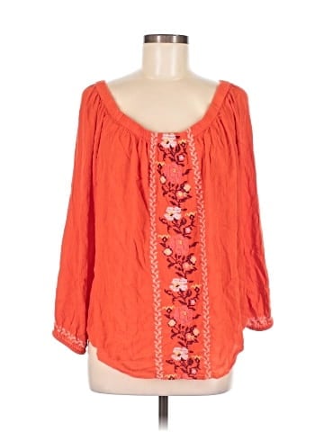 Old Navy 3/4 Sleeve Blouse (view 1)