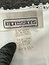 Impressions 100% Polyester Ivory Sleeveless Blouse Size M - photo 7