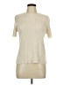 Classic Elements Ivory Short Sleeve Top Size L - photo 1