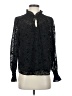 Ann Taylor LOFT 100% Polyester Black Long Sleeve Blouse Size XS - photo 1