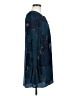 Stone Cold Fox 100% Silk Blue Blouse Size Med (2) - photo 4