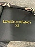 LoveShackFancy Black Sports Bra Size XS - photo 7