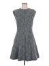 Rebecca Taylor Tweed Gray Casual Dress Size 8 - photo 1