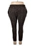Isaac Mizrahi LIVE! Animal Print Brown Active Pants Size 2X - photo 2