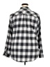 Weatherproof Plaid Gray Black Long Sleeve Button-Down Shirt Size 2X - photo 2