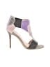 Jean-Michel Cazabat Color Block Purple Sandals Size EU 35 - photo 1