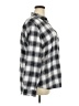 Weatherproof Plaid Gray Black Long Sleeve Button-Down Shirt Size 2X - photo 4