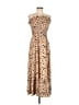 Shein Polka Dots Tan Casual Dress Size M - photo 1