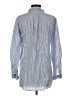 AYR 100% Linen Stripes Blue Long Sleeve Button-Down Shirt Size XS - photo 2