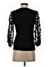 Sioni Black 3/4 Sleeve Top Size S - photo 2