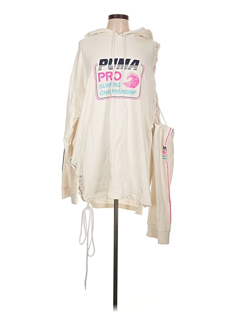 Pre-owned Puma Poncho In Ivory