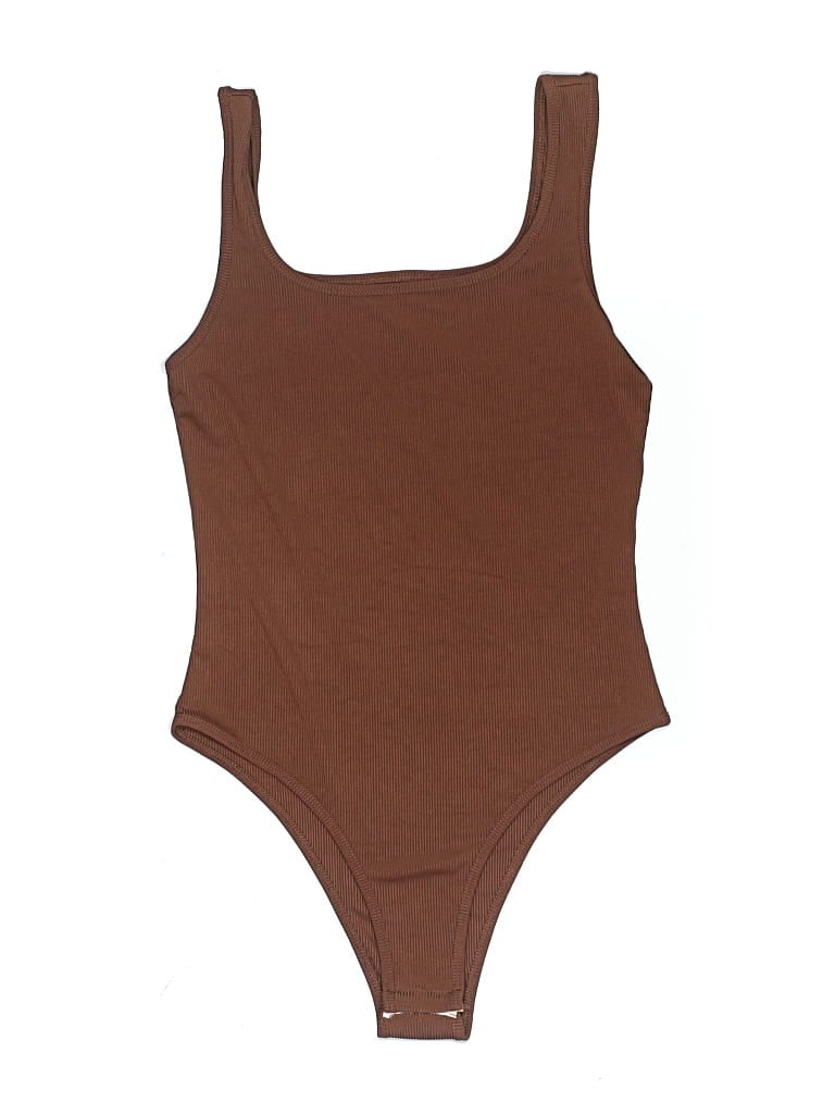 Pre-owned Unbranded Bodysuit In Brown