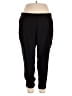 Torrid Solid Black Track Pants Size 2X Plus (2) - photo 1