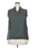 Unbranded 100% Polyester Gray Sleeveless Blouse Size XXL - photo 1