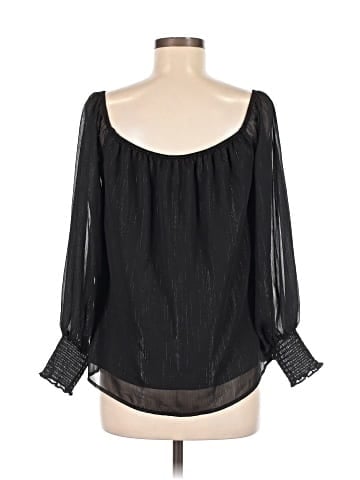 WAYF Long Sleeve Blouse (view 2)