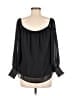 WAYF 100% Polyester Black Long Sleeve Blouse Size M - photo 2